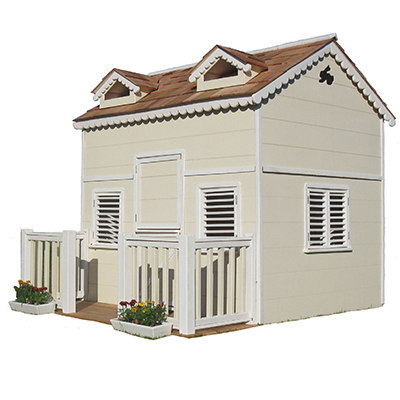 Playhouse with front porch